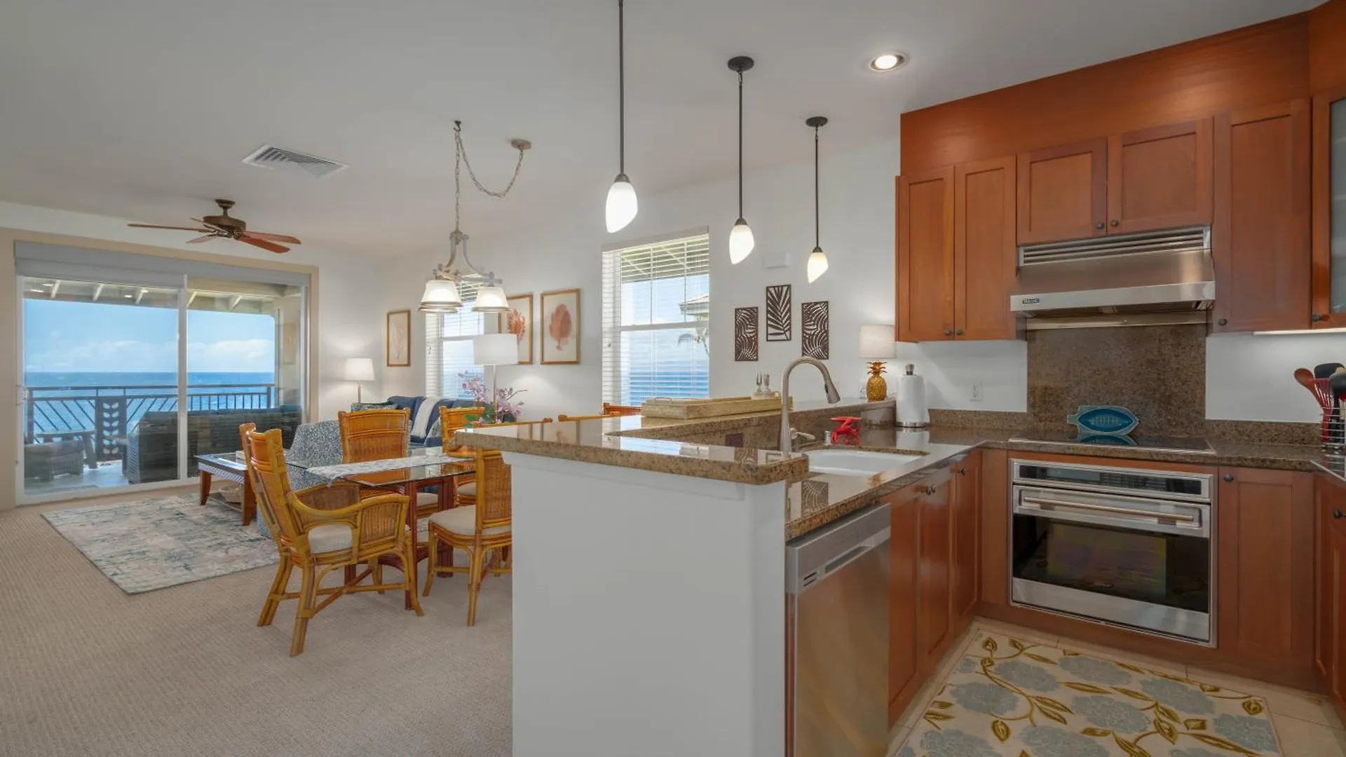 Oceanfront Condo Halii Kai 14D Ваиколоа-Виллидж Апартаменты
