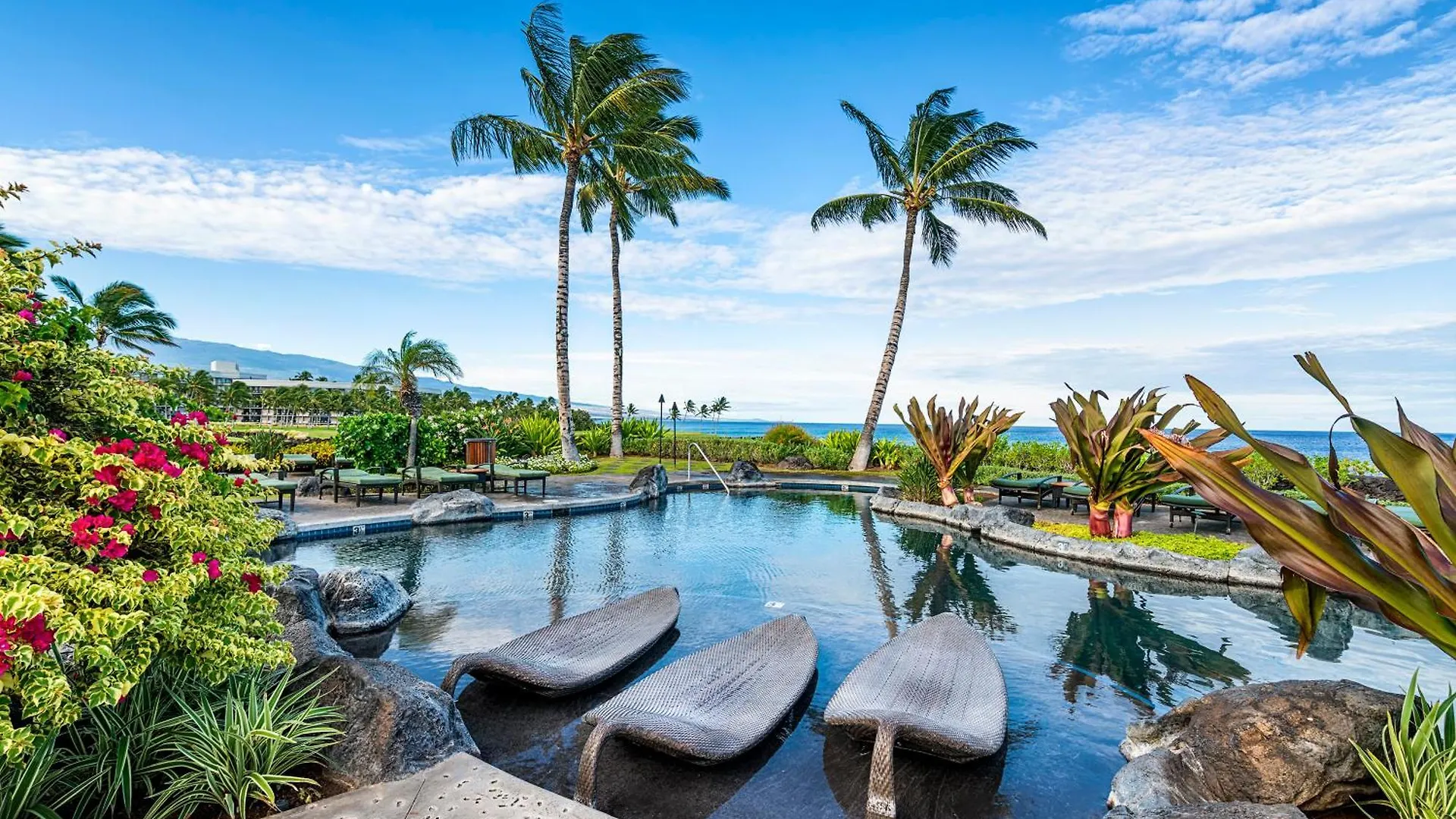 Апартаменты Oceanfront Condo Halii Kai 14D Ваиколоа-Виллидж